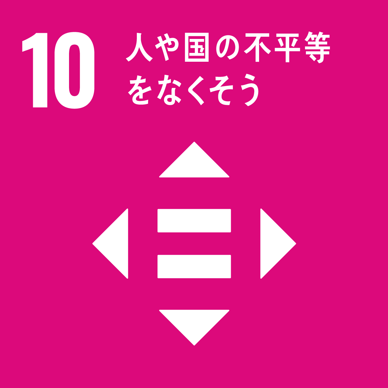 10　人や国の不平等をなくそう